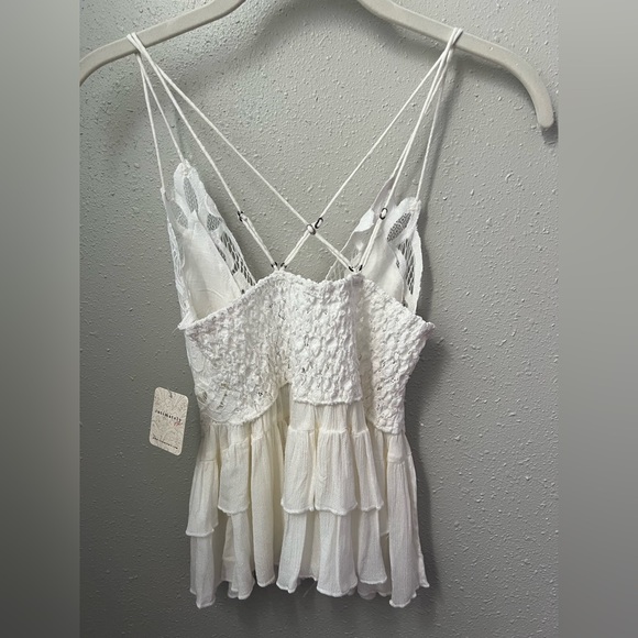 New Free People Adella Cami in White Size XS - Picture 3 of 8